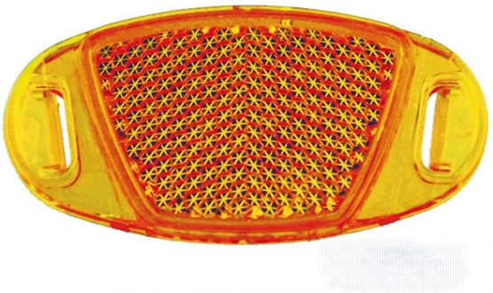 Reflex Reflectors for Bicycle Wheel Spokes Orange Reflectors 3328 - Image 2