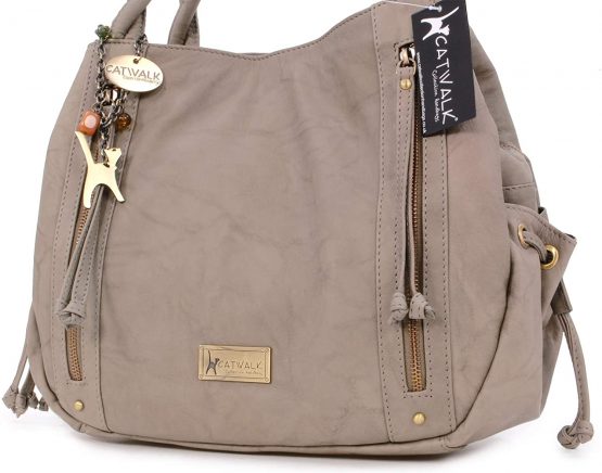 Catwalk Collection Handbags - Women's Leather Tote/Shoulder Bag - CAZ - Image 4