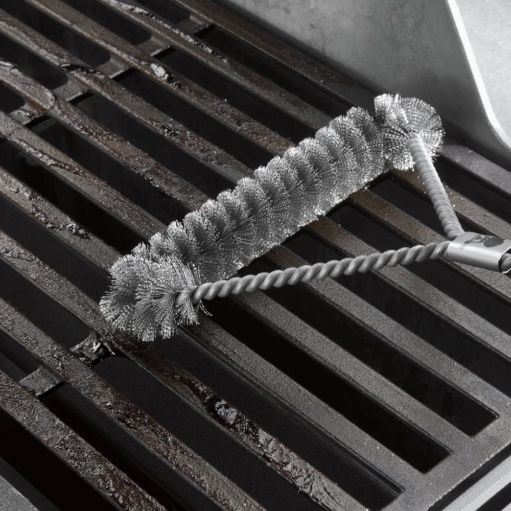 Weber 3-Sided Grill Brush, 30 cm Size - Image 2