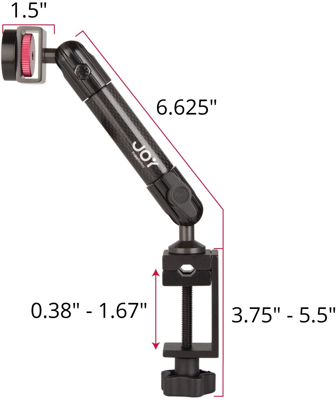 The Joy Factory MagConnect Carbon Fiber C-Clamp Mount (Mount Only) MMU102 - Image 4