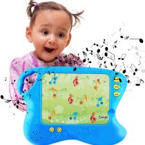 Learning Pad with 10 Educational Cards by Boxiki Kids | Kids Board Game w/ Touch and Learn Functions | Smart Pad for Children's Learning Games | Educational Electronic Learning Set