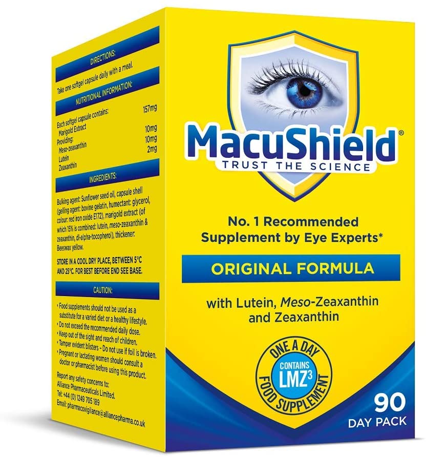 Macushield Capsules, 90 Count (Pack of 1), Red - Image 3