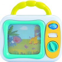 My First TV Baby Musical Television Toy Box with Colourful Toy Safari Jungle Animals and Sleepy Lullaby Play for Ages 6 Months Up Infant Baby Toddlers Boys Girls, Safety Tested, BPA Free
