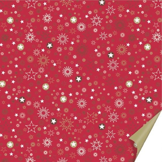 Heyda 204875557 Heyda 204875557 Folding Sheets (Curlie & Stardust) 15 x 15 cm, Stardust Red - Image 3