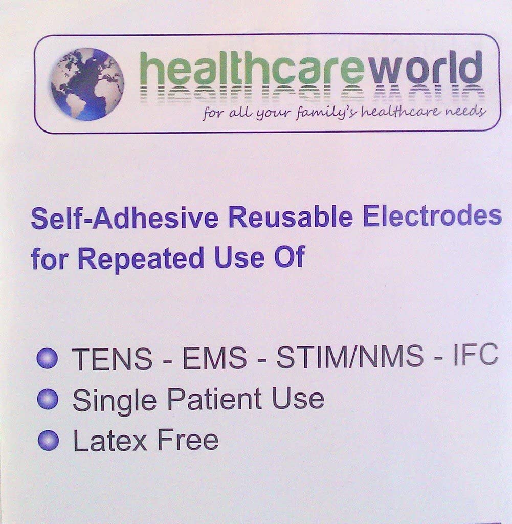 TENS Electrode Pads Pack of 16 Compatible with TPN Lloyds Tenscare Neurotrac Auvon TENS Machines Self-Adhesive Electrodes - Image 2