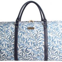 Signare Tapestry Large Duffel Bag Overnight Bags Weekend Bag for Women with William Morris Design (Willow Bough, BHOLD-WIOW)