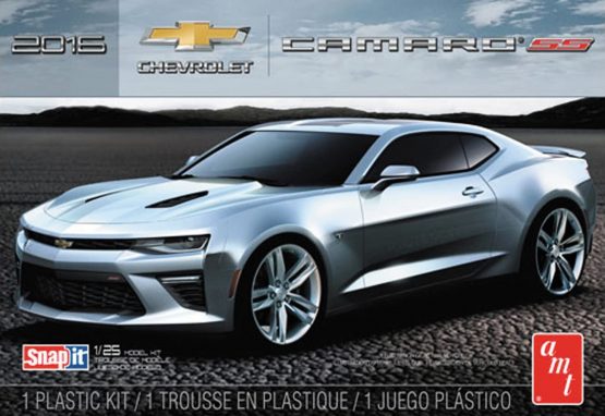AMT AMT982 1:25 Scale 2016 Chevy Camaro SS Model Kit - Image 2
