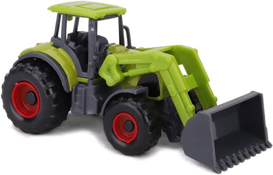 Toyland® Set of 5 Green Die Cast Metal Farm Machinery Toys - Approx 4.5cm Each - Includes Tractors,Combine Harvesters & More! - Image 2