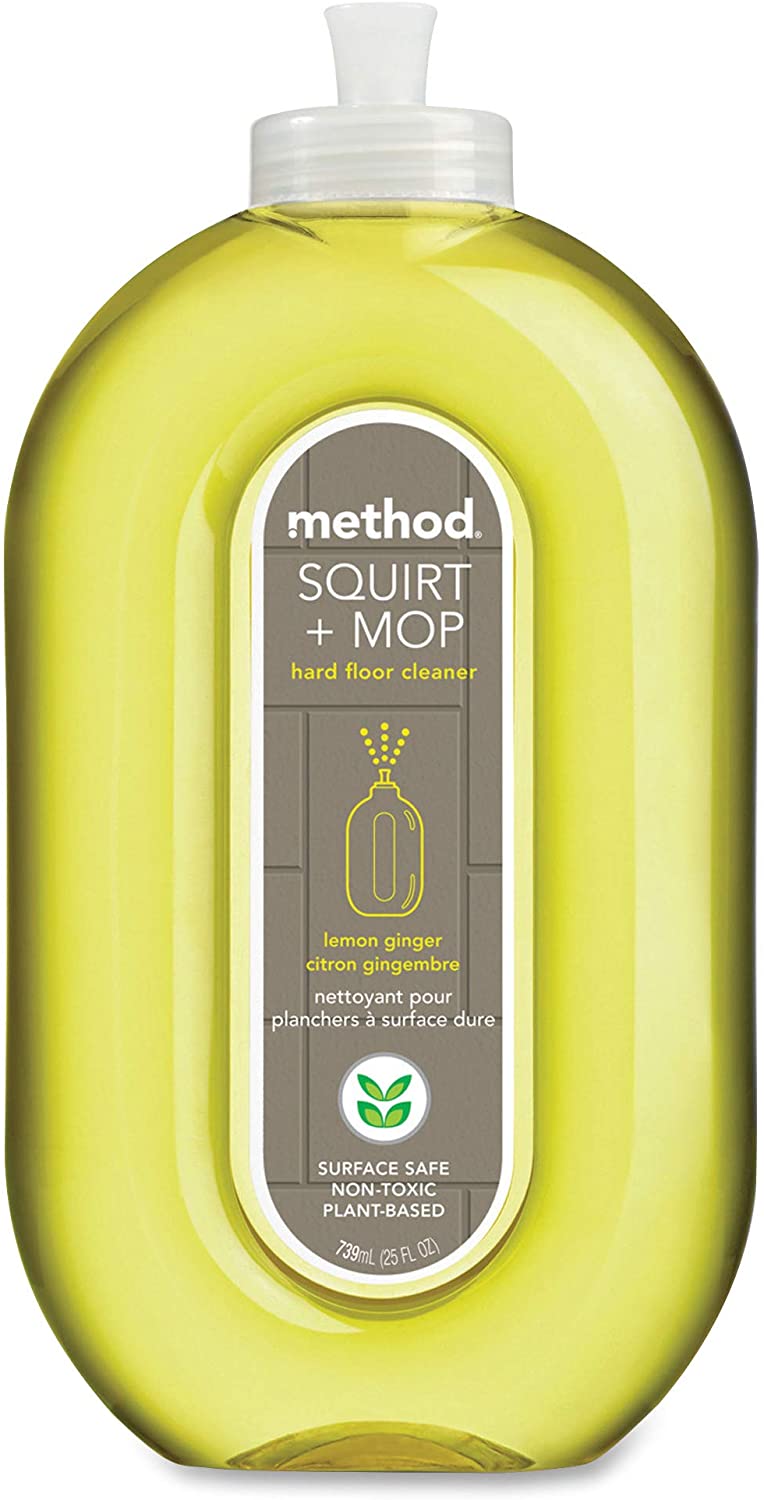 Method All Surface Eco Floor Cleaner Lemon and Ginger 739 ml (Pack of 6), 6 Pack