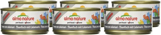 Almo Nature Mega Pack - Tuna with Squids 6 x 70g Cans - Image 3