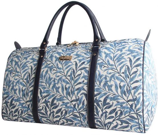 Signare Tapestry Large Duffel Bag Overnight Bags Weekend Bag for Women with William Morris Design (Willow Bough, BHOLD-WIOW) - Image 2