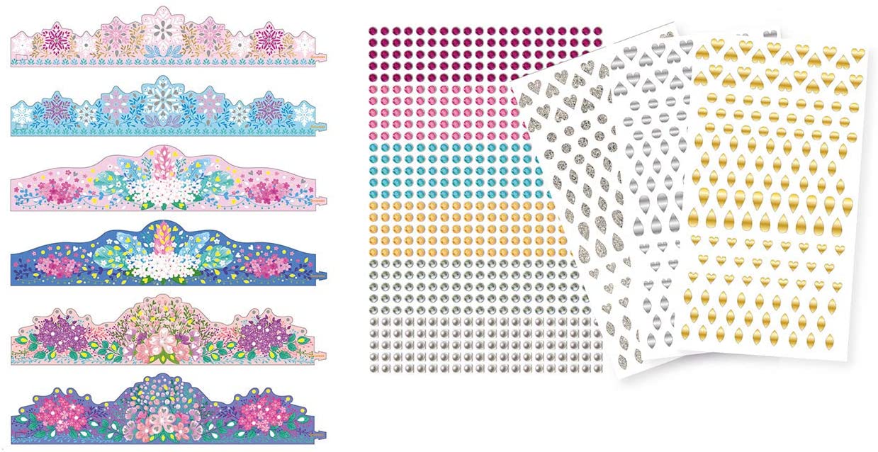 SYCOMORE-CREA009 Artissimo-6 Princess Wreaths for Decorating Children from 4 Years Sycomore-CREA009, CREA009 - Image 2