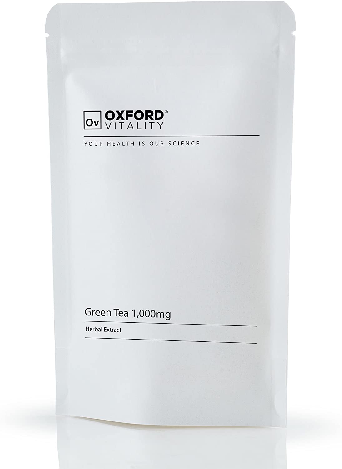 Green Tea Tablets | 1000mg Supplements | Slimming, Weight Loss & Antioxidant | Oxford Vitality