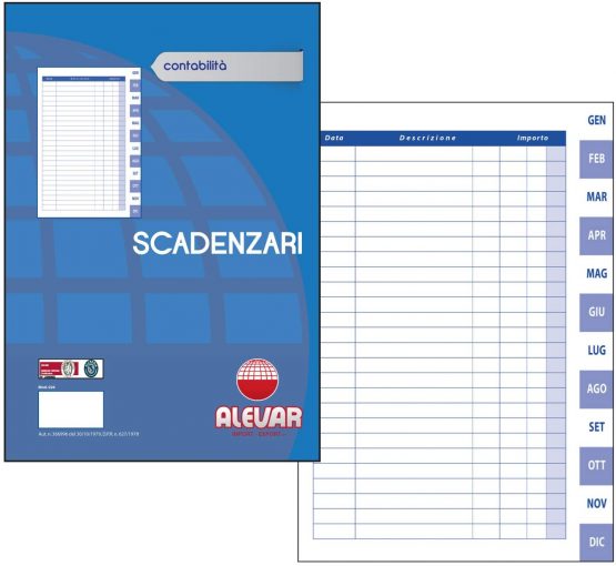 Alevar 3819 Scadenziari