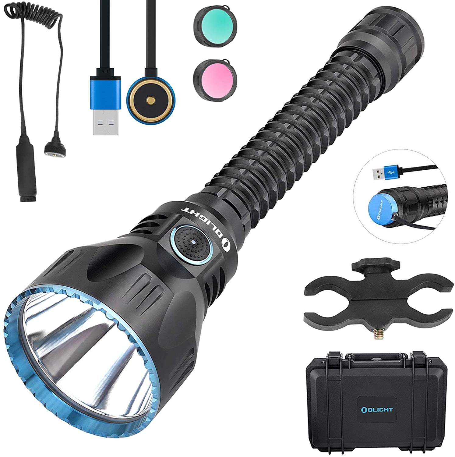 Hunting Bundle: Olight Javelot Pro Torch 2100 Lumen / 1080 Meter Cree ...