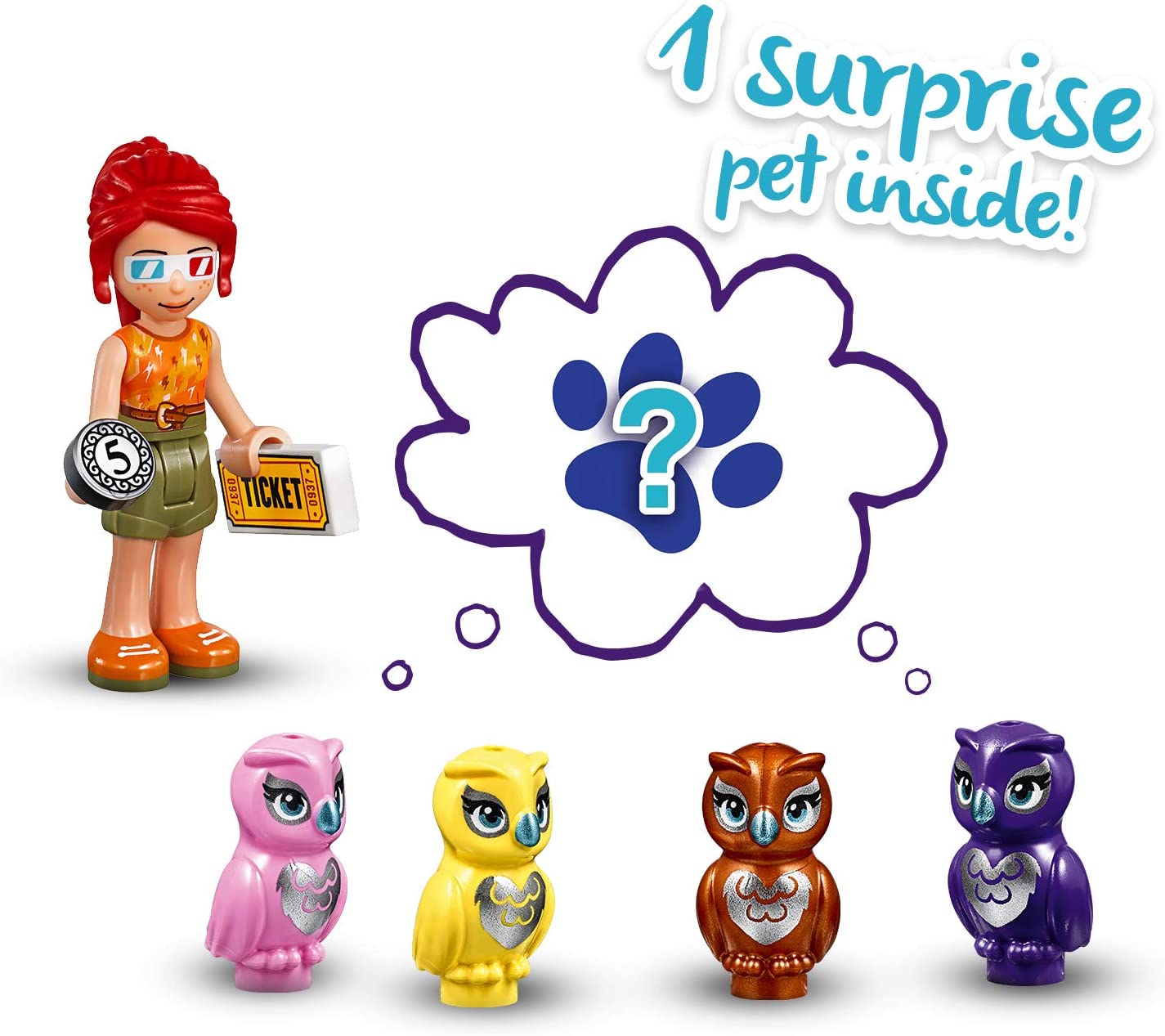 LEGO Friends 41408 Mia's Shopping Play Cube - Cinema, Building Set - Image 3