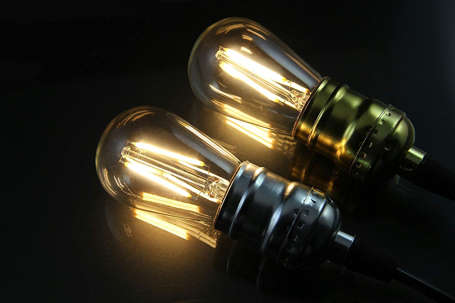 BRIMAX S14 LED Light Bulbs, 2 Watt Warm White 2700K, Shatterproof, AC220-240V, E27 Screw Base Outdoor Lamp - Image 4