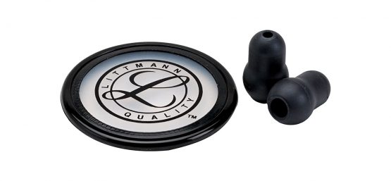 3M Littmann Stethoscope Spare Parts Kit, Master Classic , Black, 40022