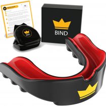Adult (13+) Gum Shield Mouth Guard - Custom Mouldable Gel Fit Mouthguard Gumshield For Boxing, Rugby, Hockey, American Football, MMA, Adult and Teenager, Teeth Grinding Protection