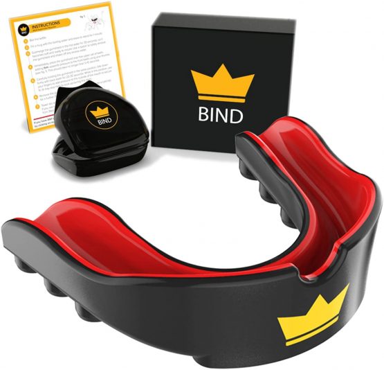 Adult (13+) Gum Shield Mouth Guard - Custom Mouldable Gel Fit Mouthguard Gumshield For Boxing, Rugby, Hockey, American Football, MMA, Adult and Teenager, Teeth Grinding Protection