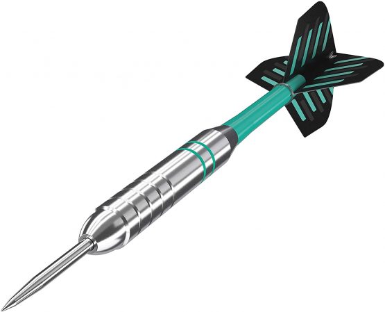 Target Darts Rob Cross Silver Voltage 24G Brass Steel Tip Darts Set - Image 3