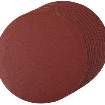 Silverline 427660 Hook and Loop Discs 180 mm 10pk 180 mm 120 Grit