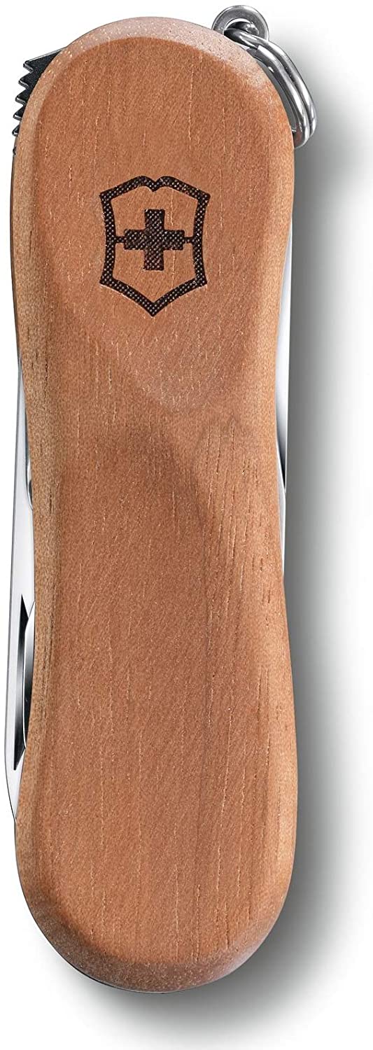 Victorinox Nailclip 580, Swiss Made, 6 Functions, Nail File, Nail Clipper, Blade, Scissors, Wood, Small/30 mm - Image 4