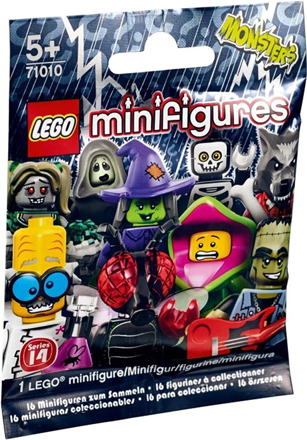LEGO Series 14 Minifigure Plant Monster, Green, Small - Image 2