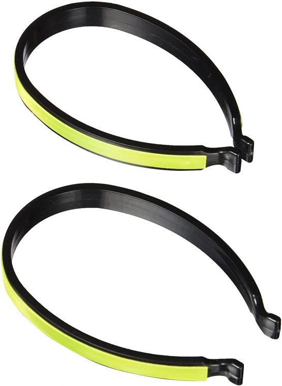 Silverline 521812 Reflective Cycling Trouser Clips Pair