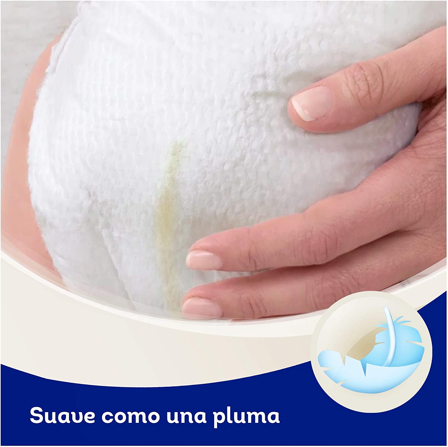 Dodot Sensitive - Diapers Size 5, 42 Diapers, 11 to 16 kg, White/Dark Grey Heather, 42 Unidad (Paquete de 1) - Image 2