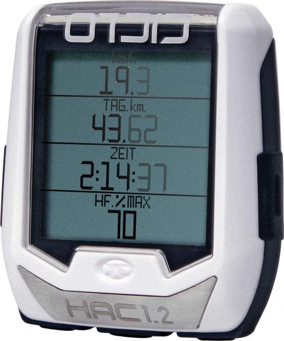 CicloSport Unisex_Adult HAC 1.2 Bicycle Computer, White, Standard Size - Image 2