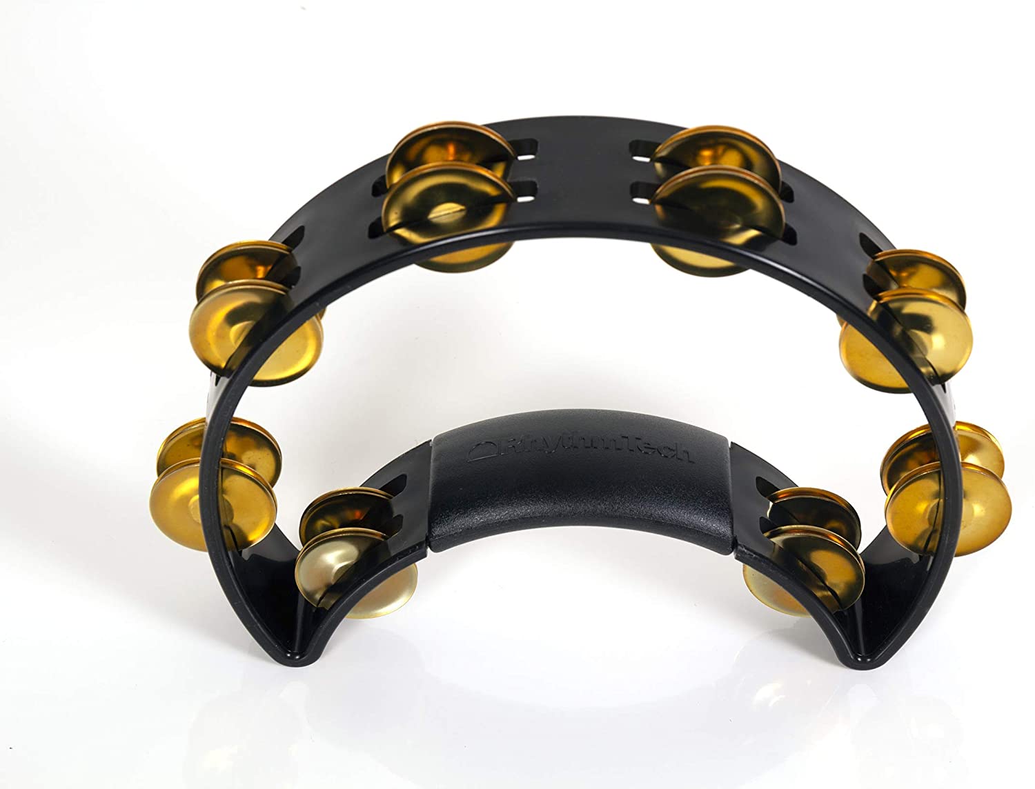 Rhythm Tech Tambourine Brass Jingles - Black - Image 3