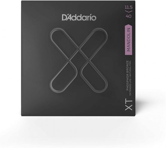 D'Addario Mandolin Strings - Coated Mandolin Strings - XT Phosphor Bronze - For 8 String Mandolin - Extended Life, Natural Feel - XTM11540 - Custom Medium, 11.5-40 - Image 2