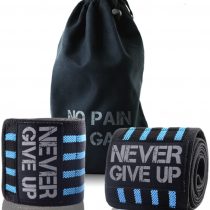 Grofitness Professional 40" Elbow Wrist Wraps Pair of Elbow Support Brace for Weight Lifting, Chin Up One Pair with Carry Bag