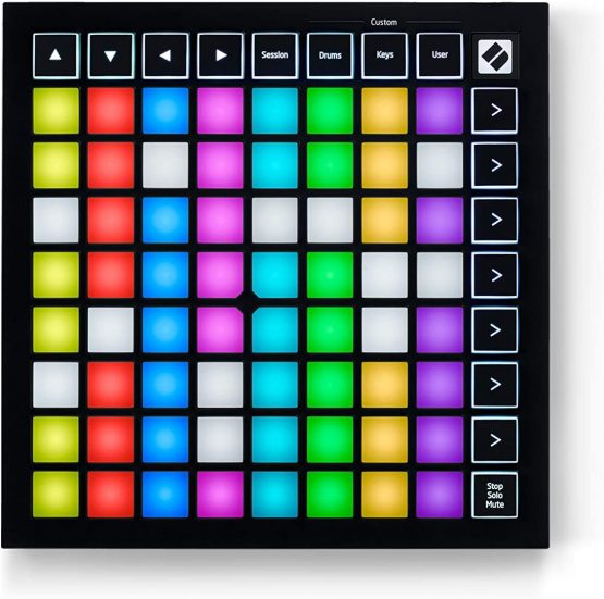Novation Launchpad Mini [MK3] — Portable MIDI 64-Pad, USB Grid Controller for Ableton Live and Logic Pro Performances