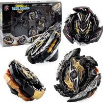 3T6B Bey Battling Tops Burst Turbo Arena Set, New Generation of Spinning Tops Gyroscope Lasting Rotation Combined with Stadium for Children Gift (Black)