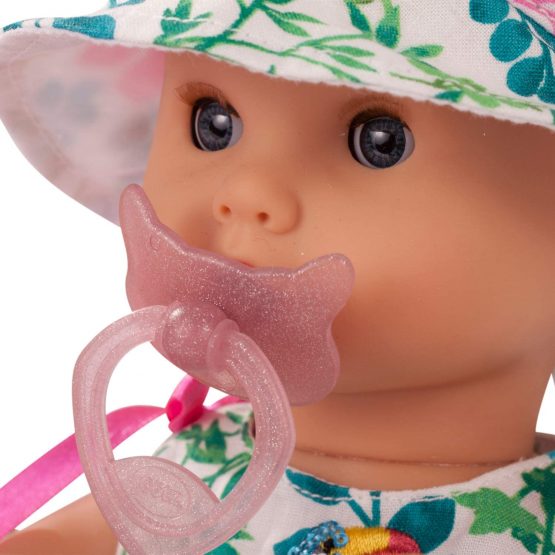Gotz 1953139 Sleepy Aquini Girl Blooms Doll - 33 cm Bathing Baby Doll Without Hair And Blue Sleeping-Eyes - Suitable Agegroup 3+ - Image 2