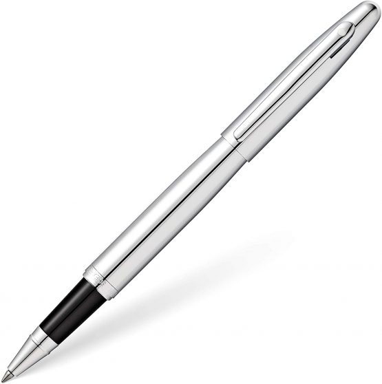 Sheaffer VFM - Refillable rollerball pen, polished chrome finish, chrome trim