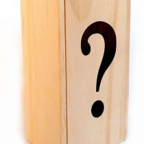 Logica Puzzles Art. The Chest ? - Wooden Brain Teaser - Secret Box - Difficulty 5/6 Incredible - Magic Money Box - Leonardo da Vinci Collection
