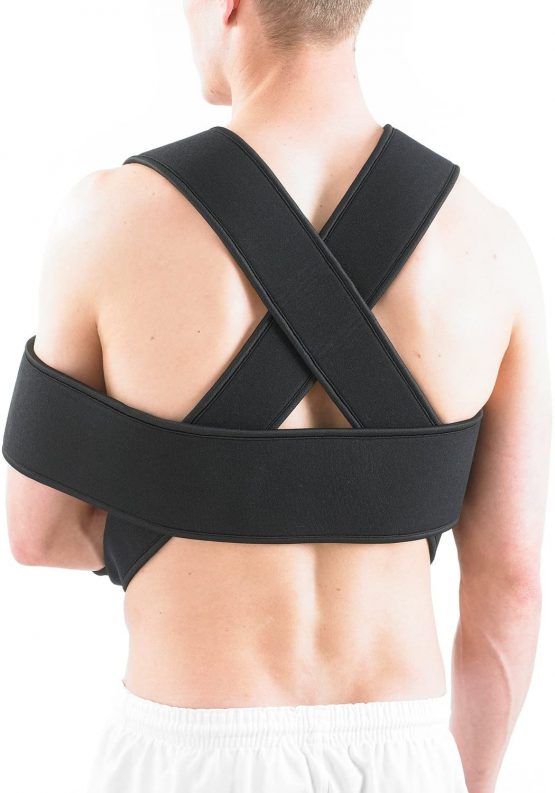 Neo G Comfort Shoulder Immobilizer - Breathable & Lightweight Fabric - for Pre/Post-Surgery Aid, Support & Elevate Arm, Injury Recovery, Arm Immobilization - Class 1 Medical Device - 1 Size - Image 3