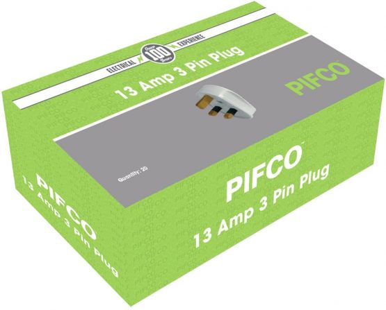 Centurion EL06L 13 Amp White Fused Plug, Multi-Colour