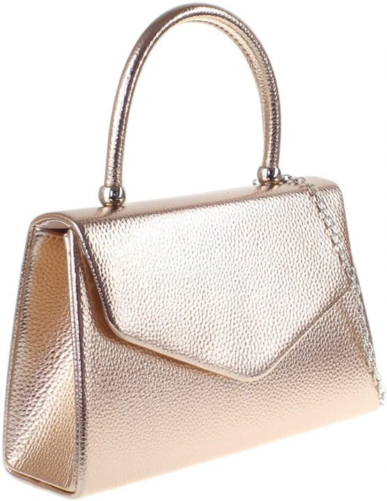 Girly HandBags Womens Plain Handle Clutch Bag - Image 2