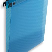 Elba 100330382 Design Hanging Folder Polypropylene A4 Translucent Ring Binder Pack of 10 Blue