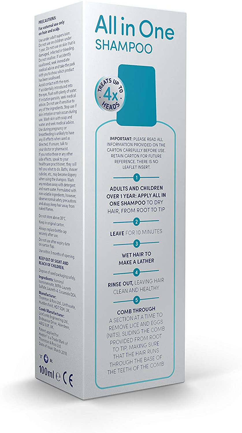 Hedrin All in One Shampoo - Image 2