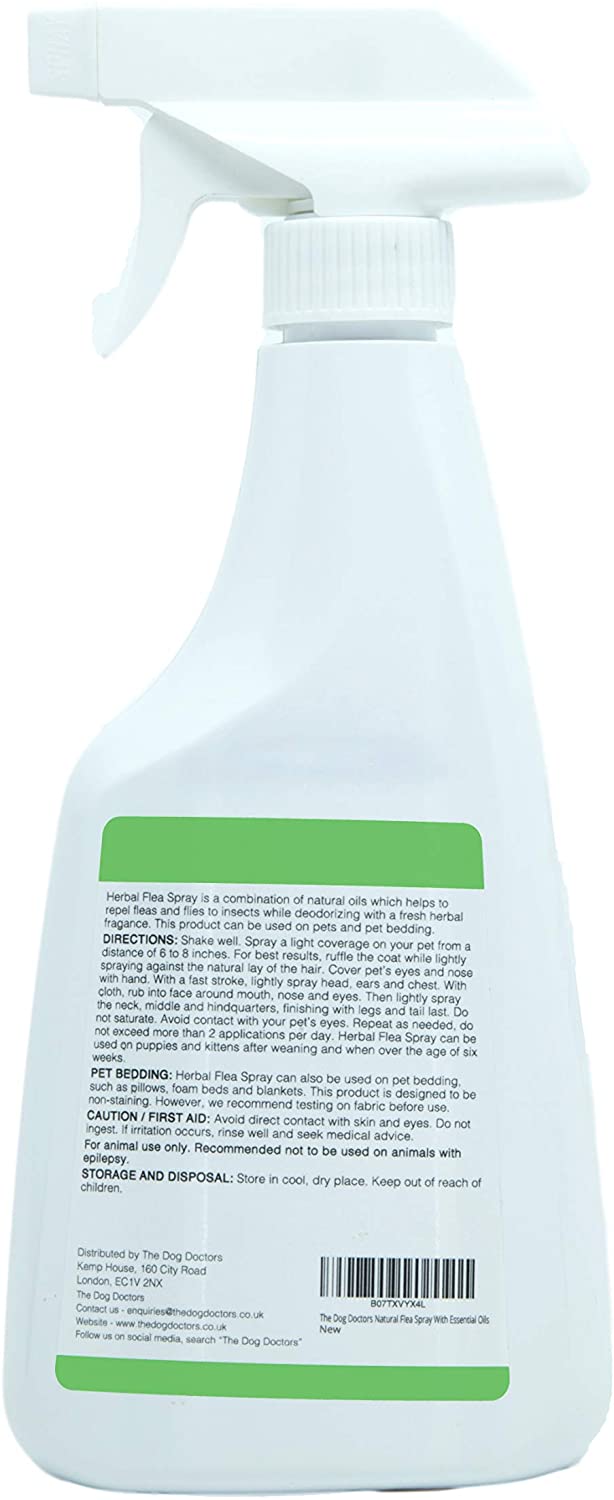 The Dog Doctors Natural Flea, Ticks & Mites Repellant Spray - Image 2