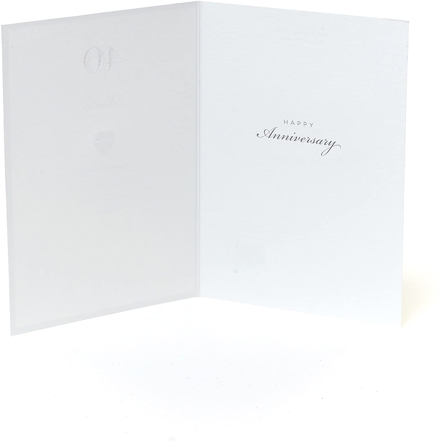 40th Anniversary Card - Wedding Anniversary Card - Anniversary Card for Couple - 40 Year Anniversary Card - Ruby Wedding Anniversary - Image 2