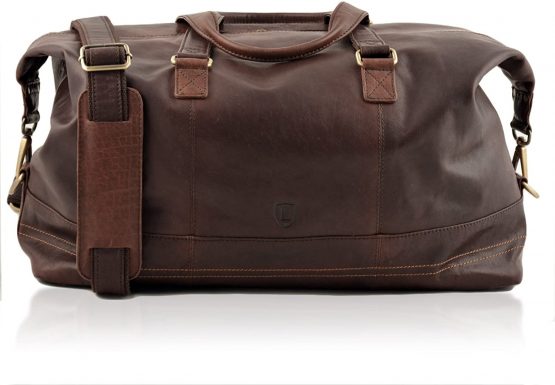 Lakeland Leather Keswick Real Leather Weekend and Overnight Holdall Duffle Bag