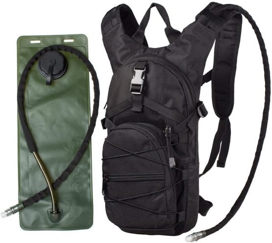 G4Free Hydration Pack Tactical Backpack Rucksack with 3L Water Bladder for Hiking Cycling Biking Running Walking and Climbing