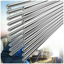 10 PCS 2.0MM 50CM Low Temperature Aluminum Welding Wire, Convenient Durable Al Soldering Rod No Need Solder Powder