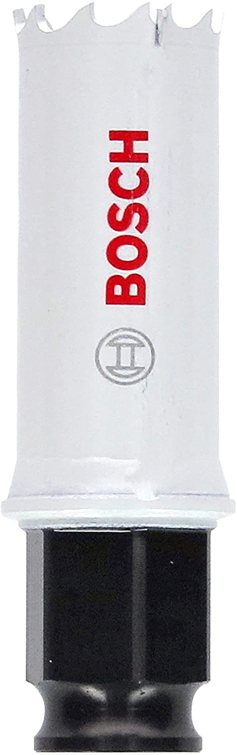BOSCH Bi-Metal Hole Saw (for Wood and Metals 8% Cobalt Alloy, Progressive Tooth Design, diameter 21 mm, Accessory Drills) - Image 2